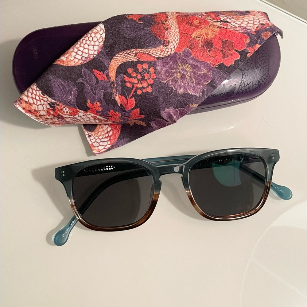 Emerald and Copper Sunglasses - adult XS